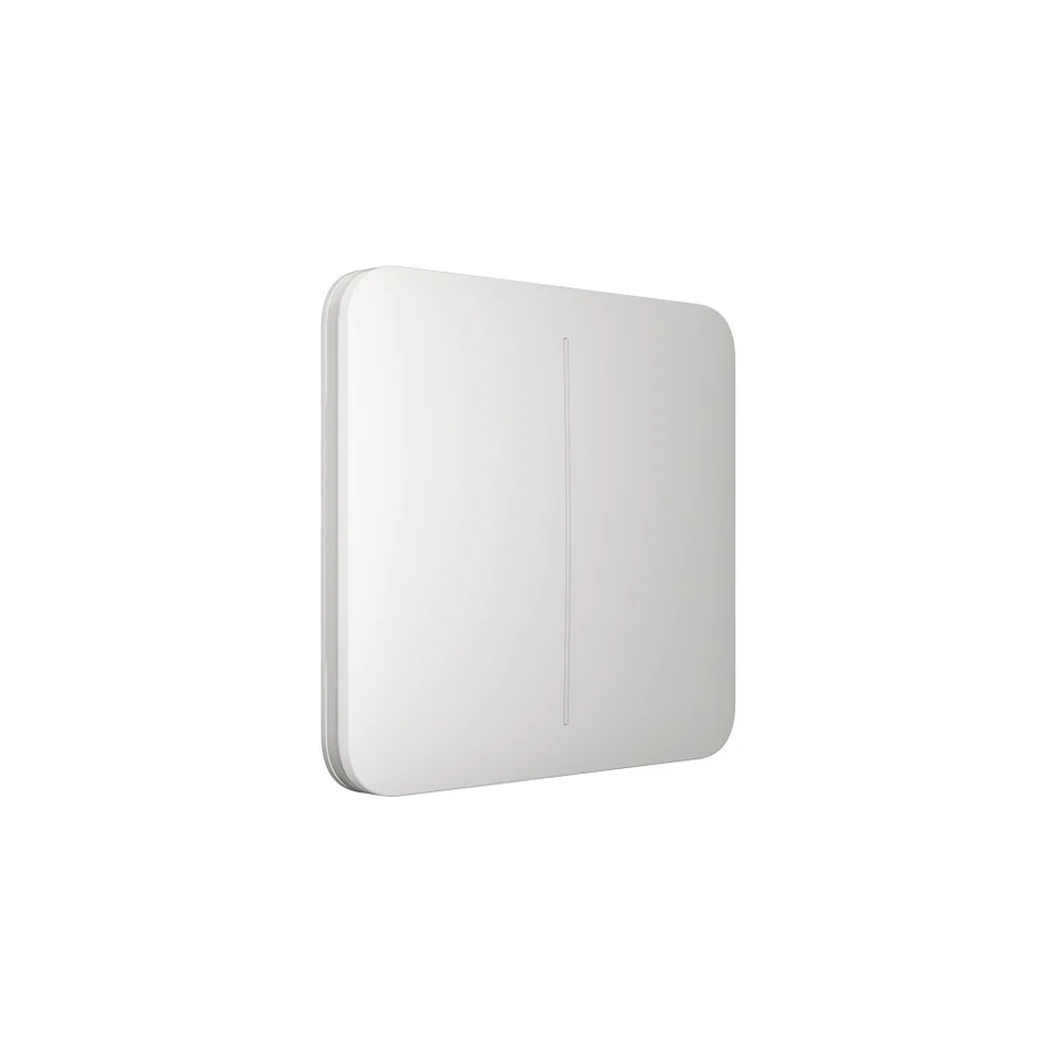 Buton pentru releu Ajax SOLOBUTTON (2-GANG) WHITE