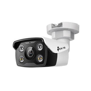 Camera supraveghere IP exterior TP-Link Full Color VIGI C350, 5 MP, 2.8 mm, IR/Lumina alba 30 m, clasificare si analiza om/vehicul, slot card, active defense, microfon si difuzor, vizualizar