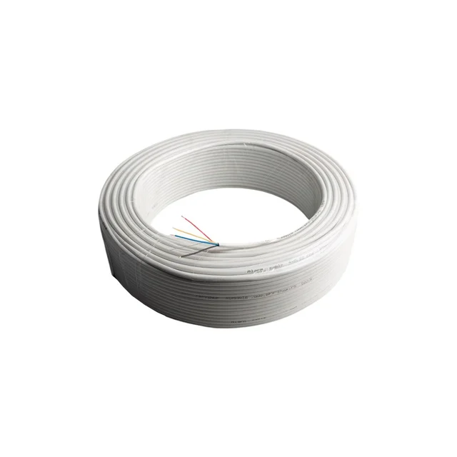 Cablu de alarma CCA LinkPower LINK-CCA-ALARM04, 4 x 0.22, rola 100 m, alb