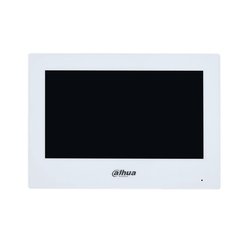 Videointerfon de interior IP Dahua VTH2621GW-P, 7 inch ,aparent, PoE, alb
