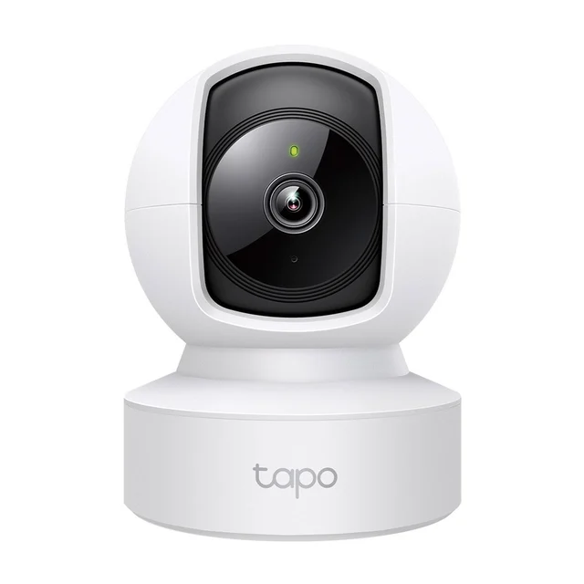 Camera supraveghere interior IP wireless WiFi PT TP-Link TAPO C212, 3 MP, 4 mm, IR 9 m, slot card, microfon si difuzor, detectie smart, 360 grade, sirena, Ethernet