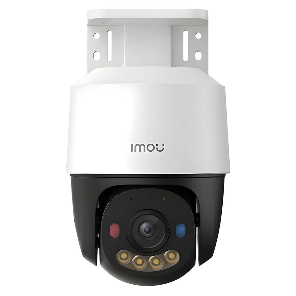 Camera supraveghere rotativa IP Speed Dome PT Imou PS7FP Active Deterrence IPC-PS7FP-5M0, 5 MP, 3.6 mm, IR 30 m, smart night vision, microfon si difuzor, slot card, sirena, lumina avertiz…