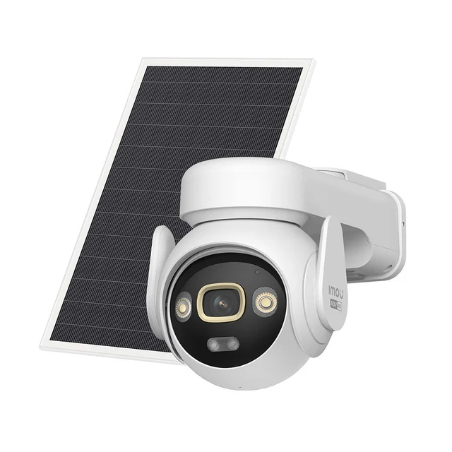 Camera supraveghere exterior PT 4G/WiFi cu panou solar IMOU AOV PT IPC-SA7E-T-8M1T3/FSP008, 8MP, 3.6 mm, IR/lumina alba 20 m, acumulator 15000 mAh, sirena, lumina alba, microfon si difuzo…