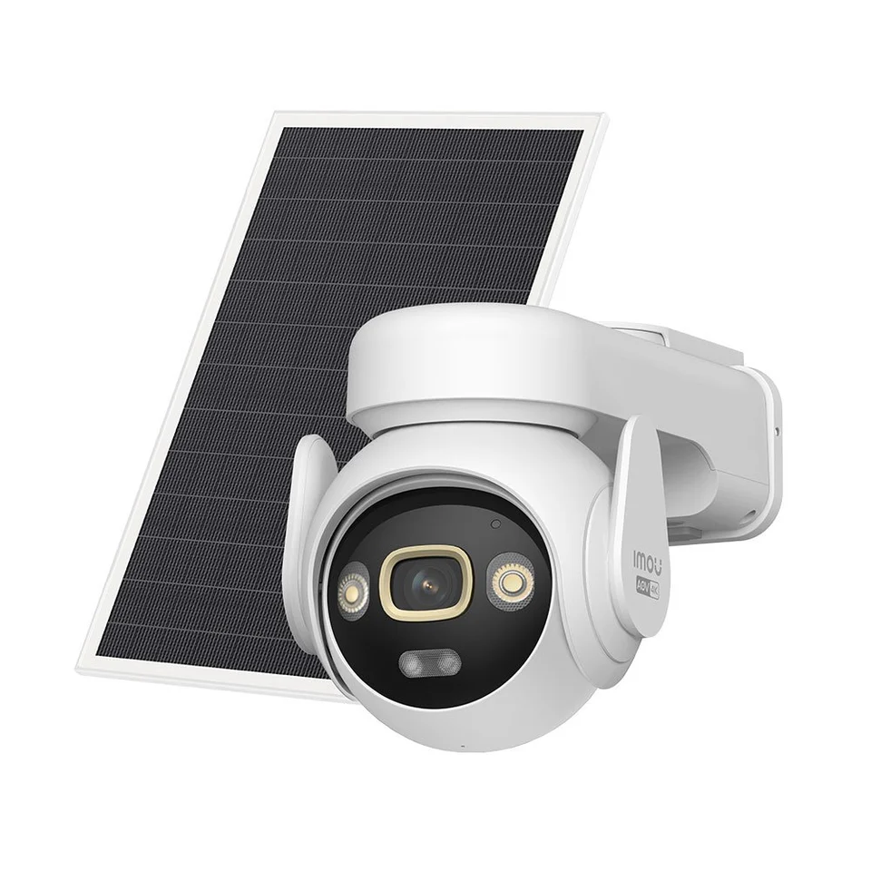 Camera supraveghere exterior PT 4G/WiFi cu panou solar IMOU AOV PT IPC-SA7E-T-8M1T3/FSP008, 8MP, 3.6 mm, IR/lumina alba 20 m, acumulator 15000 mAh, sirena, lumina alba, microfon si difuzo…