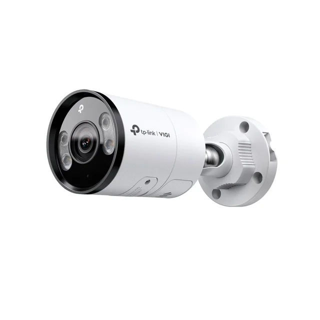 Camera supraveghere exterior IP cu iluminare duala TP-Link VIGI InSight S355, 5 MP, 4 mm, IR/lumina alba 30 m, microfon si difuzor, slot card, PoE