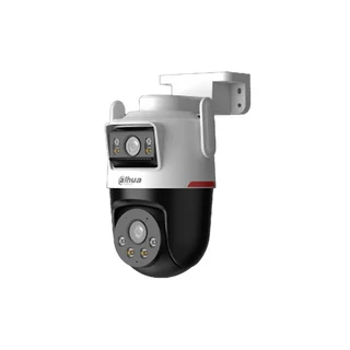 Camera supraveghere exterior WiFi 6 PT cu lentila duala Dahua WizColor Picoo P3D-3F-PV-P-0280B/0600B-PRO, 3+3 MP, 2.8 mm - 6 mm, lumina alba 40 m, detectie persoane si vehicule, auto-trackin