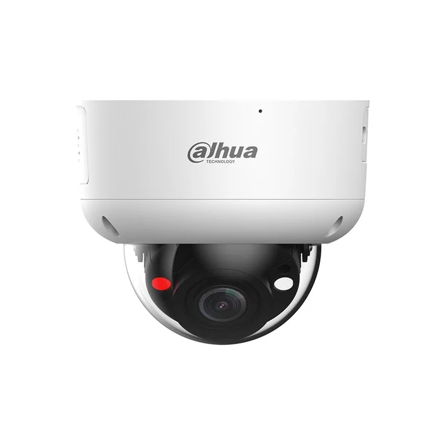 Camera supraveghere IP Dome cu iluminare duala Dahua WizSense TiOC Active Deterrence IPC-HDBW3549R1-ZAS-PV-27135-S5, 5MP, 2.7 - 13.5mm, motorizat, IR 50m, lumina alba 40m, microfon dual s…