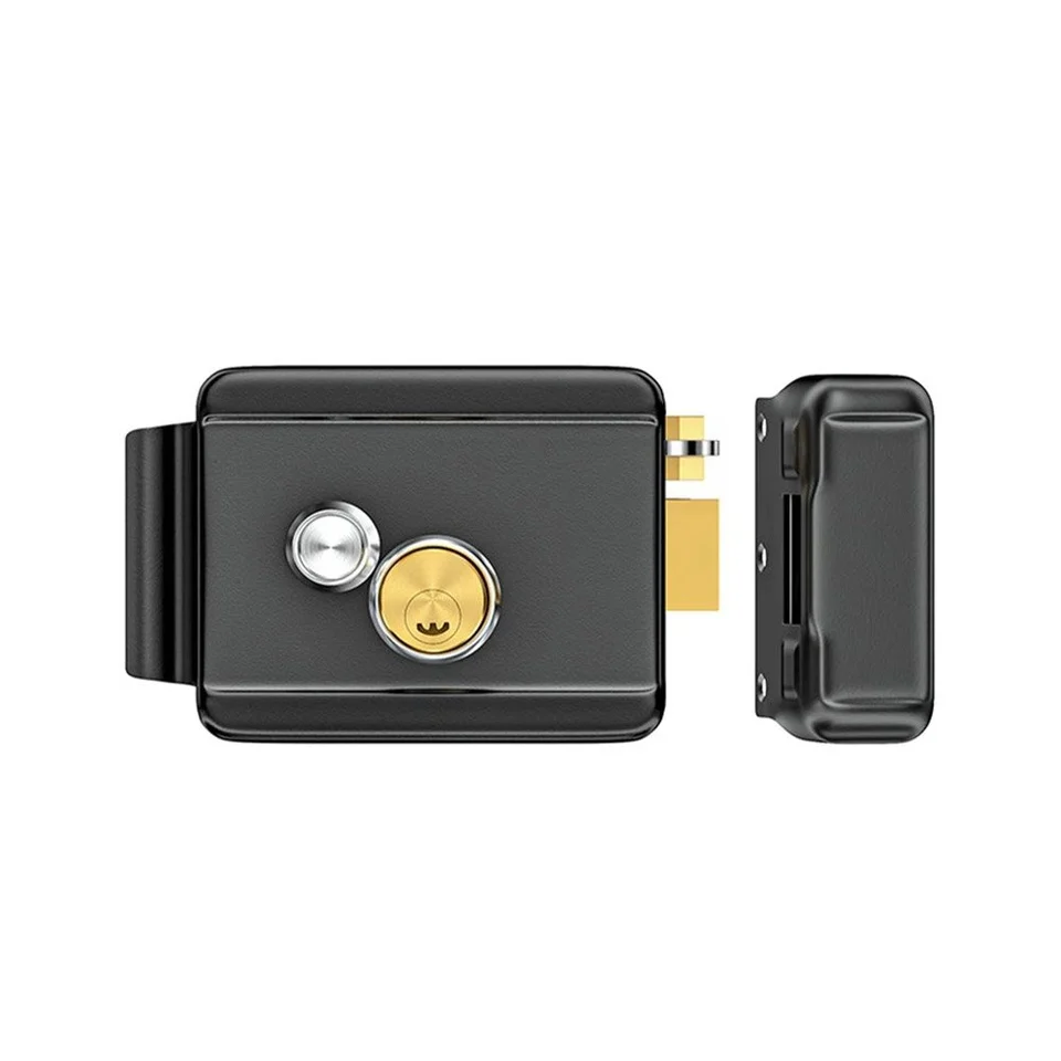 Yala electromagnetica LinkPower VI-603B, nichel, cilindru dublu, fail-secure