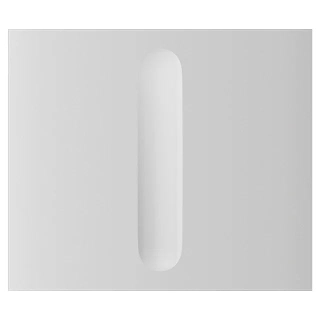 Buton central dimabil Ajax Center Button, compatibil LightCore Dimmer, alb