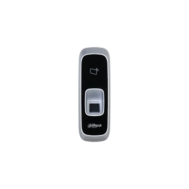 Cititor biometric de interior Dahua ASR1102A(V3), amprenta si card Mifare, 13.56 MHz, 3000 amprente, RS-485, Wiegand, montaj aplicat