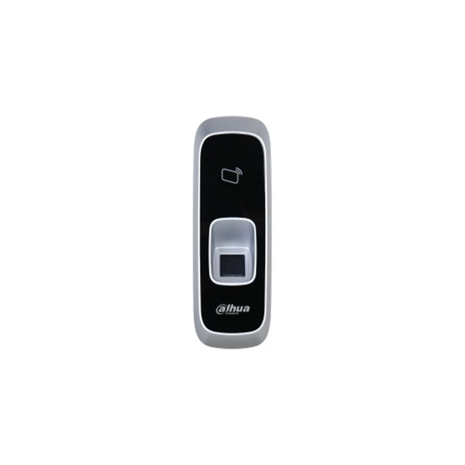 Cititor biometric de interior Dahua ASR1102A(V3), amprenta si card Mifare, 13.56 MHz, 3000 amprente, RS-485, Wiegand, montaj aplicat