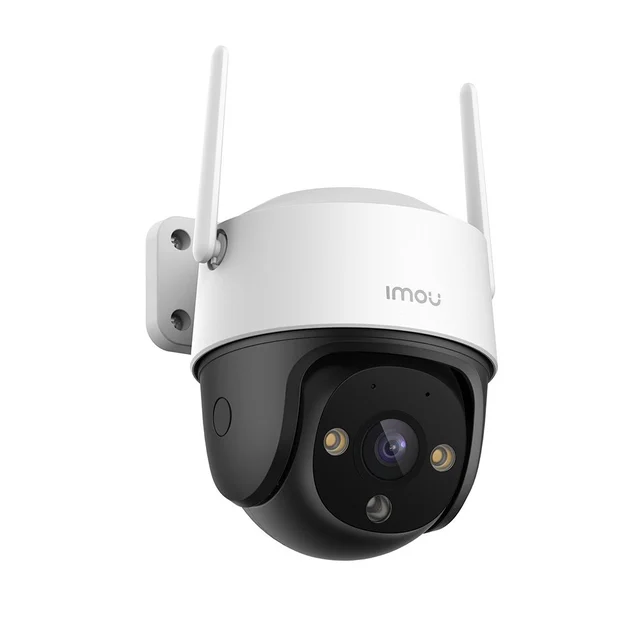 Camera supraveghere IP WiFi PT Imou Active Deterrence Cruiser SE+ Smart Full Color IPC-K7CP-3V0W, 3MP, 3.6 mm, IR/lumina alba 30 m, microfon/difuzor, detectie umana, slot card, sirena 110…