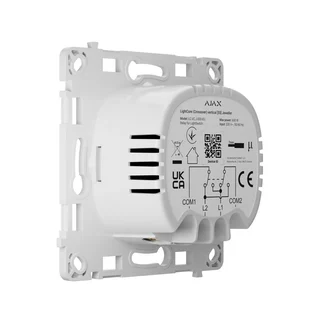 Releu Cap-Cruce vertical pentru LightSwitch Ajax LightCore Crossover, alb