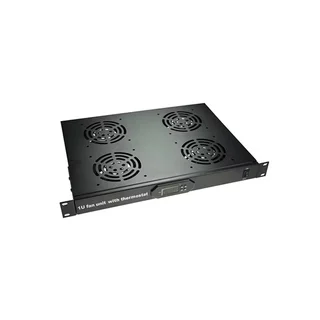 Termostat digital rackabil cu 4 ventilatoare LinkPower LINK-FAN-JG03, control temperatura, 1U, 19 inch, intrerupator