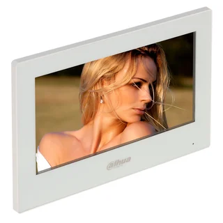 Videointerfon de interior IP WiFi Dahua VTH2622GW-W, 7 inch, aparent, 2.4 GHz