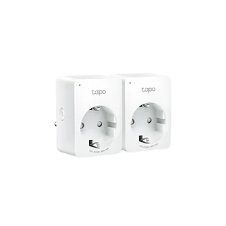 Priza smart WiFi TP-link Tapo P100(2-pack), 2.4 GHz, control de pe telefon