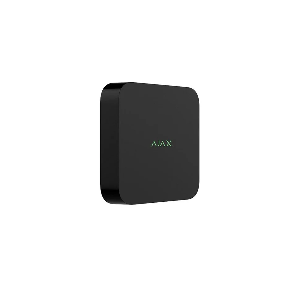 NVR Ajax, 16 canale, 4K, tamper, 100Mbps, detectia miscarii, negru