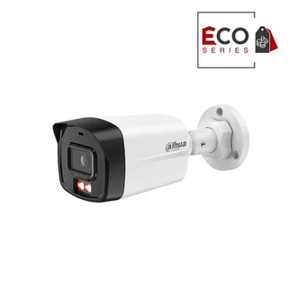 Camera supraveghere IP exterior cu iluminare duala Dahua Eco Series Smart Dual Light IPC-B1E29-A-IL-0280B-S2, 2MP, 2.8 mm, IR 30 m, lumina alba 15 m, microfon, PoE