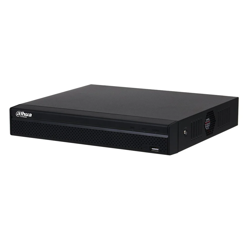 NVR Dahua NVR4108HS-4KS3, 8 canale, 12 MP, 80 Mbps, detectie faciala, protectie perimetrala, 1U