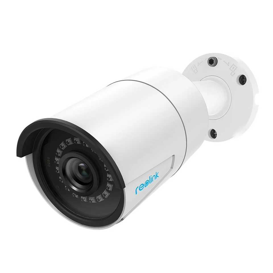 RESIGILAT - Camera supraveghere IP exterior Reolink RLC-410-5MP, 5 MP, IR 30 m, 4 mm, microfon, PoE