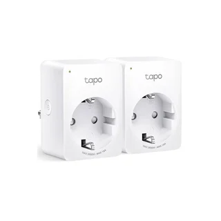 Priza smart TP-Link TAPO P110(2-PACK), 3680W, 16A, 2.4 GHz, control pe telefon, 2 bucati