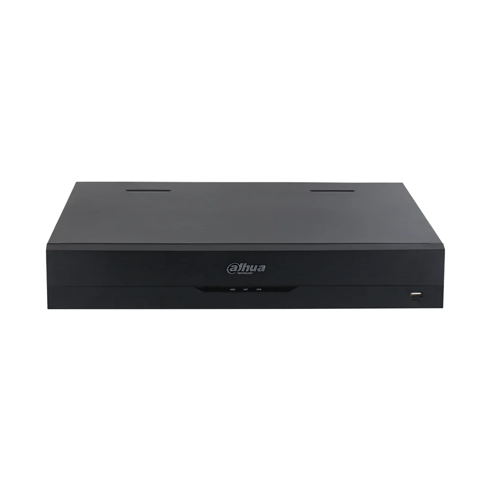 NVR Dahua WizSense NVR5464-16P-EI, 64 canale, 32 MP, 384 Mbps, PoE, functii smart