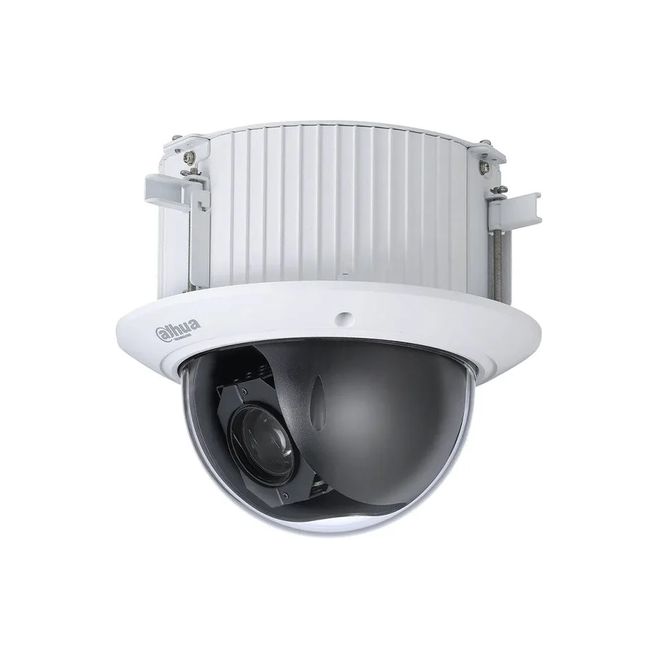 Camera supraveghere interior rotativa IP Speed Dome PTZ motorizata Dahua WizSense SD52C432GB-HNR, 4 MP, 4.8-154 mm, auto tracking, slot card, PoE+, montaj in tavan