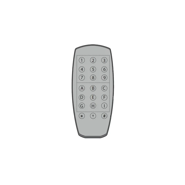 Telecomanda pentru programare avansata radar usa rapida Motorline MX65, compatibil MR65