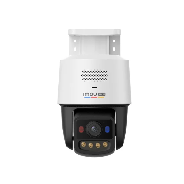 Camera supraveghere IP PT rotativa Imou Aurora IPC-PU7LP-6T0, 6MP, 3.6 mm, lumina alba 30 m, detectie om/vehicul cu AI, auto smart tracking, microfon/difuzor, slot card, mod AOR, lumini a…
