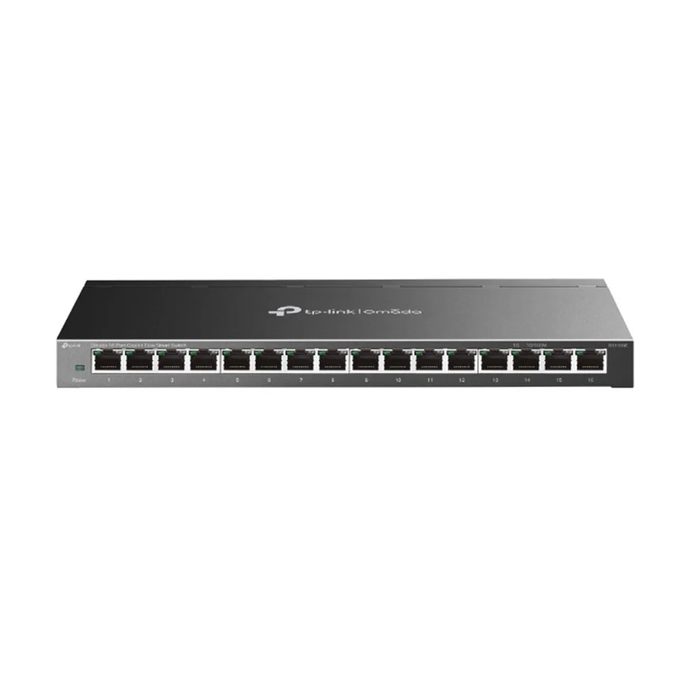 Switch Gigabit cu 16 porturi Omada TP-Link DS116GE, 32 Gbps, MAC 8K, fara management