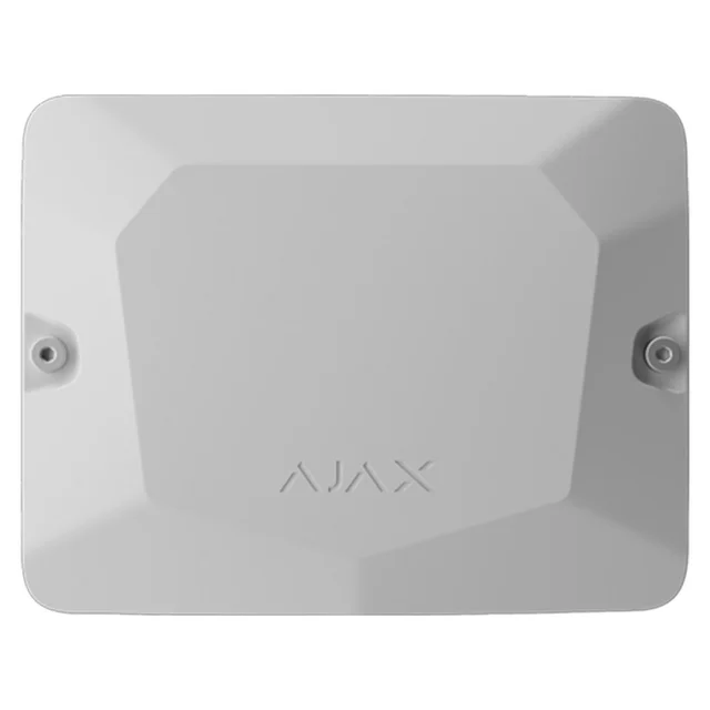 Doza de legatura Ajax Case B, 2 sloturi, tamper, 175 x 225 x 57 mm, alb