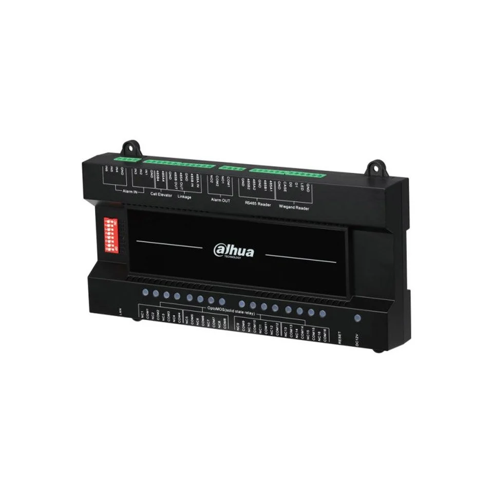 Controller lift Dahua VTM416, 16 relee, Wiegand, RS-485, TCP/IP, control 128 etaje