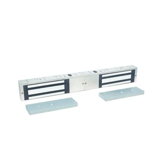 Electromagnet interior dublu LinkPower ML-500BS, 185-500 mm, 500 kgf, 12/24 V,  300=600 mA, aluminiu, indicator stare incuietoare