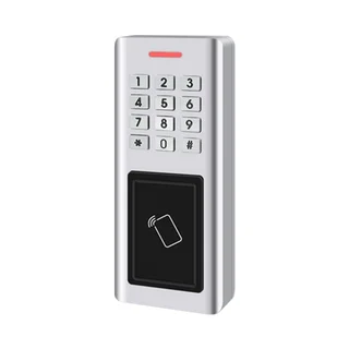 Cititor de proximitate WiFi Secukey SK15-X WIFI, card EM/Mifare/HID, 125KHz, 13.56MHz, cod PIN, Wiegand, Tuya Smart, sonerie, 10000 utilizatori, cod temporar, control din aplicatie, IP66