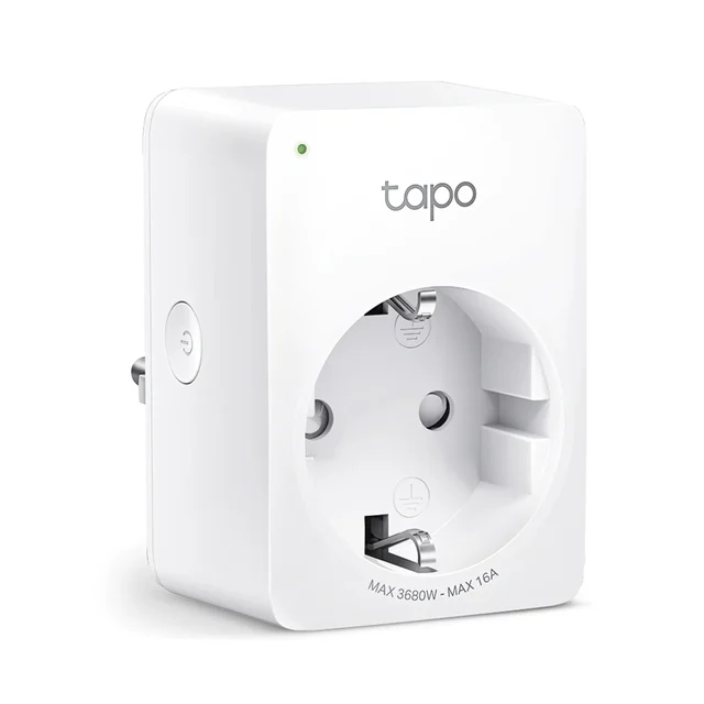 Priza smart TP-Link Tapo P110, 3680W, 16A, 2.4 GHz, control pe telefon