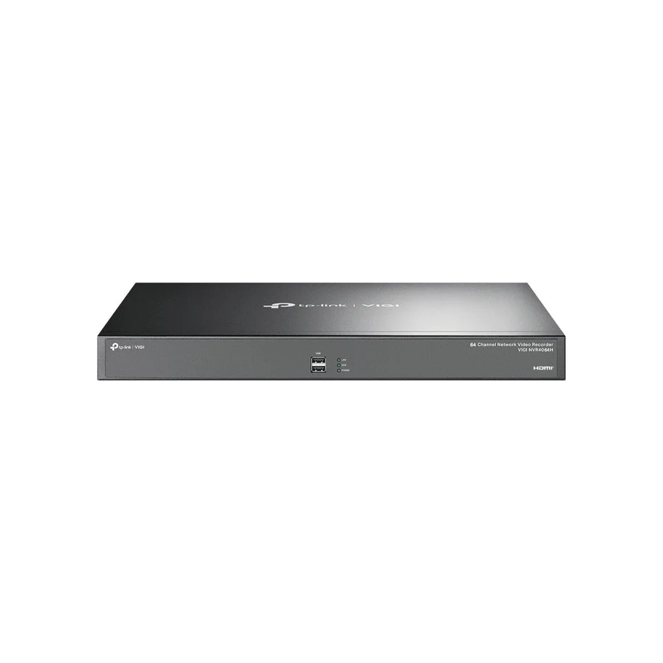 NVR rackabil TP-Link VIGI NVR4064H, 8 MP, 64 canale, 4 x HDD, 2 x HDMI, 1 x VGA, 320 Mbps