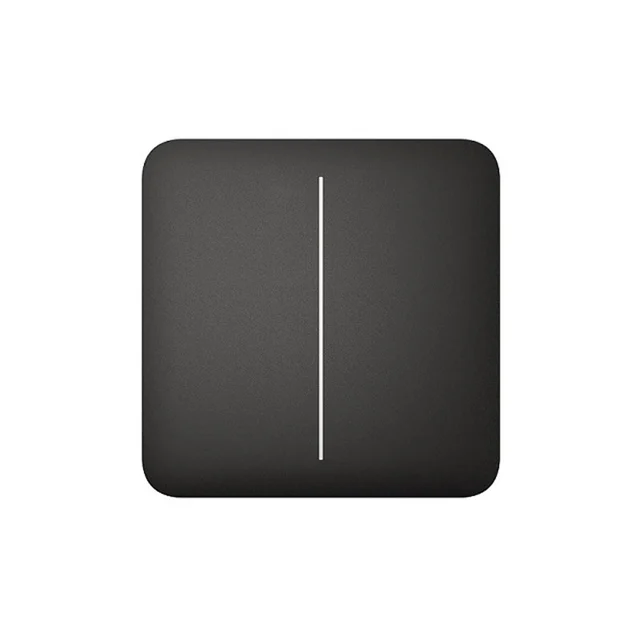 Buton pentru releu Ajax SOLOBUTTON (2-GANG) BLACK