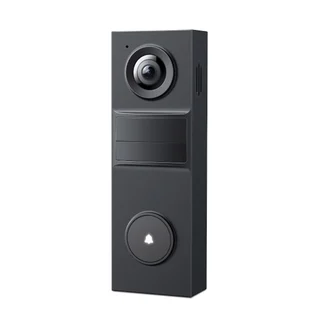 Sonerie video smart WiFi TP-Link TAPO D205, 3 MP, 2.4 mm, IR 8 m, microfon si difuzor, slot card, aparent, detectie miscare, PIR, acumulator 5200 mAh, vizualizare de pe telefon