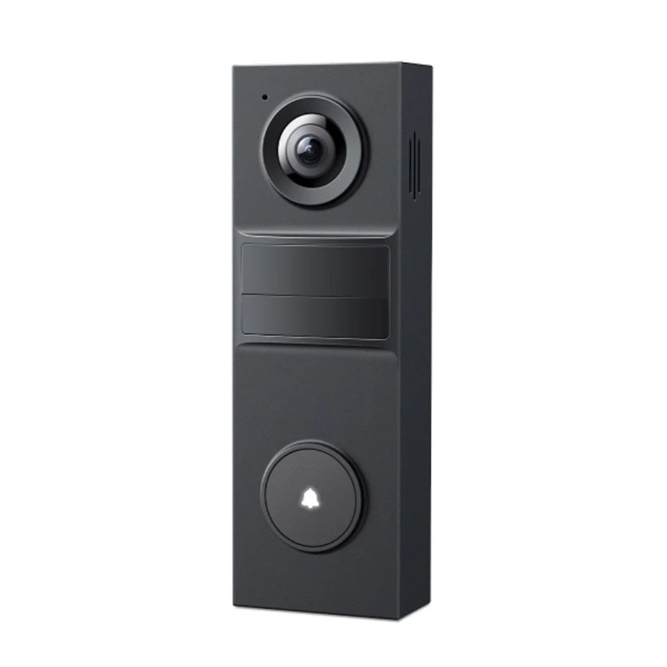 Sonerie video smart WiFi TP-Link TAPO D205, 3 MP, 2.4 mm, IR 8 m, microfon si difuzor, slot card, aparent, detectie miscare, PIR, acumulator 5200 mAh, vizualizare de pe telefon