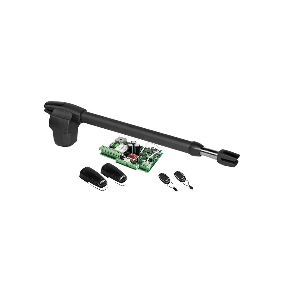 Kit automatizare poarta batanta Motorline KIT LINCE 600-24V-1BR-L, 4 m/canat, 600 kg, 24 V, stanga
