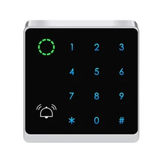 Control acces cu touch WiFi Secukey H9-WIFI, cod PIN, card EM/Mifare, aplicatie Tuya, 10000 utilizatori