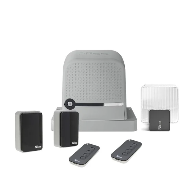 Kit automatizare poarta culisanta NICE Robus600 RBS600BDKCE, 8 metri, 600kg, 433.92 MHz