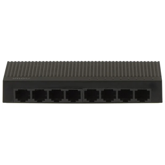 Switch Ethernet cu 8 porturi RJ45 Imou SF108C, 1.6 Gbps, Plug and Play, fara management