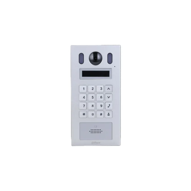 Post exterior video interfon pe 2 fire IP Dahua DHI-VTO6222E-P, 2 MP, RFID, 13.56 MHz, PIN, PoE, slot card