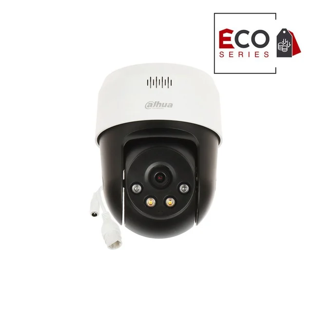 Camera supraveghere IP Speed Dome PT Dahua Eco Series Smart Dual Light WizSense SD2A500NB-GNY-A-PV, 5 MP, 4 mm, IR/lumina alba 30 m, detectie om, microfon si difuzor, alarma vizuala/sonor…