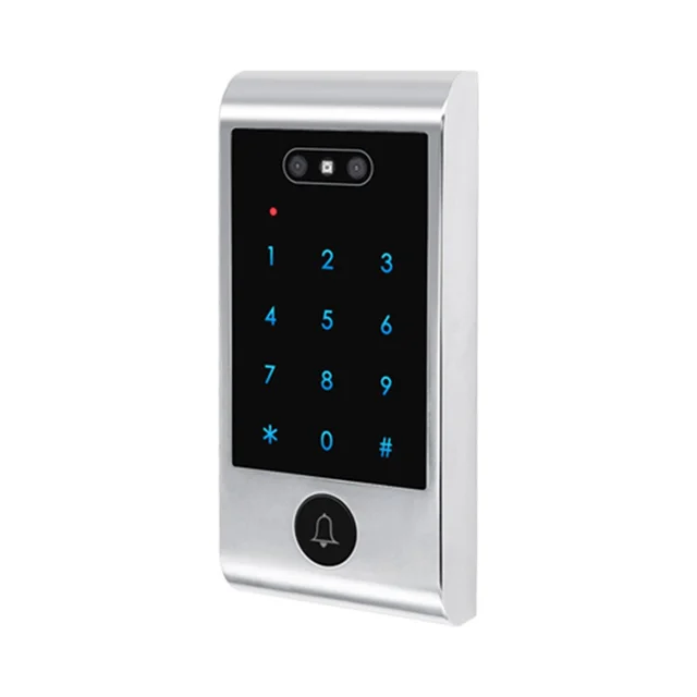 Control acces WiFi cu recunoastere faciala Secukey V6-WIFI, cod PIN, card EM + Mifare, aplicatie Tuya, 5300 utilizatori, IP66