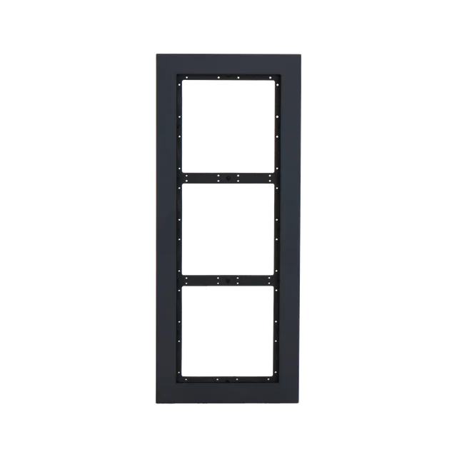 Panou modular videointerfon Dahua VTM24P3, 3 module, aluminiu, negru