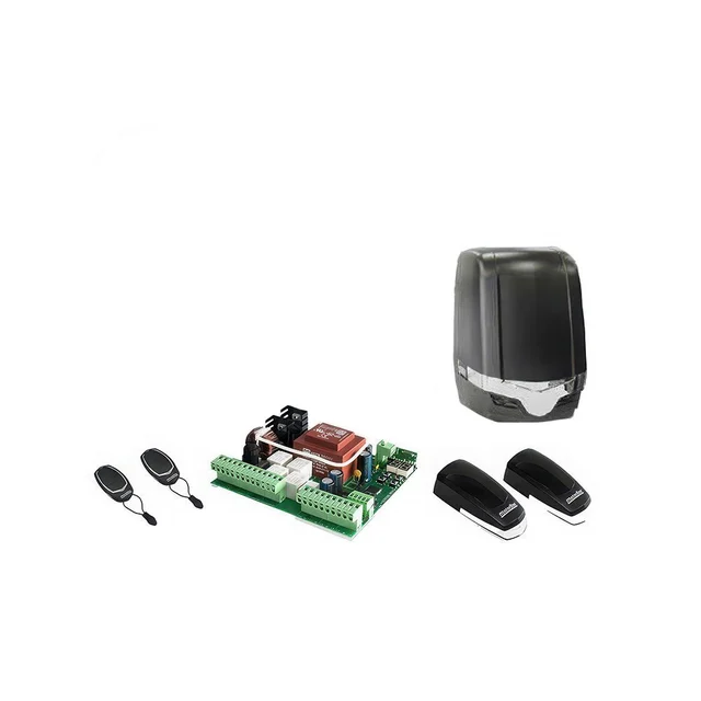 Kit automatizare poarta batanta Motorline Telica KIT TELICA DL-52-1BR-L, 2.5 m, 200 kg, compatibil brat culisant drept, 230 Vac, stanga