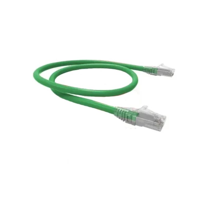 Patch cord U/UTP Cat6 LinkPower UU-LINK-PATCHU05, 0.5 m, 28AWG, verde