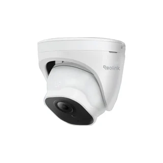 Camera supraveghere IP Dome Reolink RLC-520A P324, 5MP, IR 30 m, 4 mm, microfon, detectie persoane/vehicule, slot card, PoE